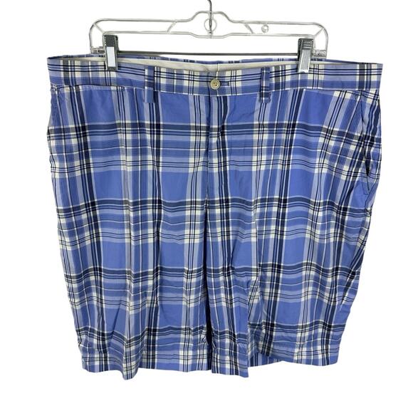 Polo Ralph Lauren Other - Polo Ralph Lauren Golf Plaid Shorts Blue Size 38 Cotton Preppy